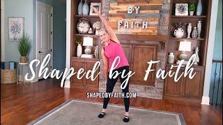 Pilates Mat Stretching Exercises for Full Body Strength | Christian Fitness at Home Workout Class