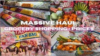 Grocery Vlog Ph | Realistic Monthly Grocery Shopping Haul + Prices | SM Supermarket | Relaxing ASMR