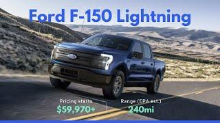 Ford F 150 Lightning Truck Video Tour - Virtual Test Drive - Electric Vehicle Demo Day by MoveEV