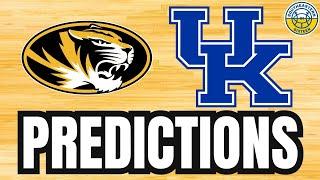 Missouri vs. Kentucky PREDICTION | 2024-25 SEC Basketball Predictions