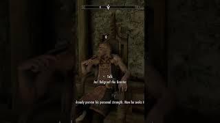 When The Conversation Gets Tedious #shorts #gaming #skyrim