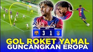 LAMINE YAMAL TOREHKAN REKOR FANTASTIS DI UCL! BINTANG MUDA SUDAH JADI LEGENDA, BARCA KE PUNCAK EROPA