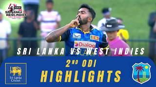 2nd ODI | Highlights | West Indies Tour Of Sri Lanka | 23rd October 2024