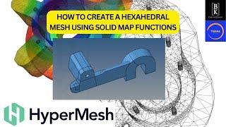 How  to Create Hexahedral Mesh Using Solid Map Functions| Solid Map functions, Simulation Generating