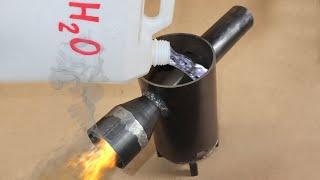 ROCKET STOVE NO LONGER NEEDED! Multi-fuel jet stove!