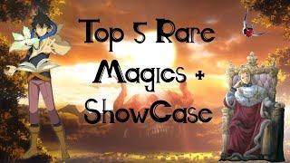 Showcasing Top 5 Magics in Clover Kingdom Grimshot + Bonus Magic(ROBLOX) #BlackClover #Roblox