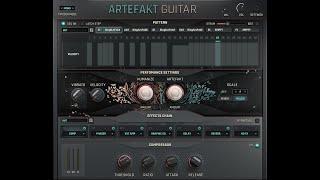 Testing Artefakt Guitar for HALion Quickly (Without Talking)