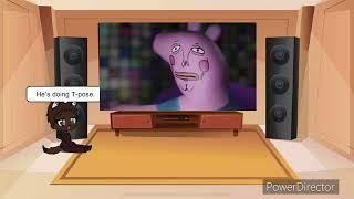 Gacha club: Hyena reacts to Peppa Pig on YouTube for Kids be like!