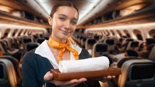 ASMR - Air Hostess Takes Care Of You!