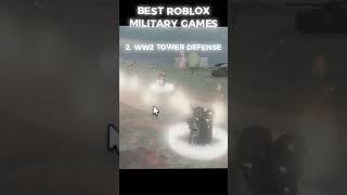 Best Roblox Military Games #shorts #edit #military #roblox #ww2