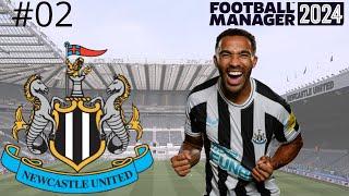 FIRST GAMES | PART 2 | FM24 NEWCASTLE | FOOTBALL MANAGER 24