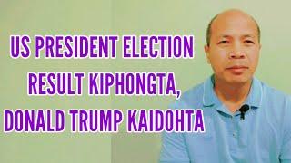 US President lui Donald Trump US President thah hita ding, Kamala Harris gollelta