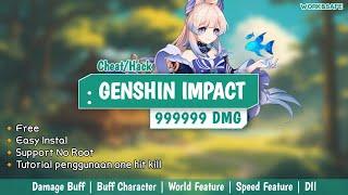 Cheat Damage GENSHIN IMPACT Work! Tutorial instal dan cara menggunakan