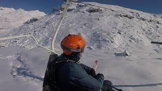 Val Thorens ski December  2021 Lift. Лепота! France