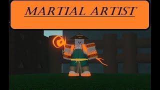 How to get Martial Artist ALL Tiers + SHOWCASE!|Critcal Legends