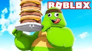 TUBBY TURTLE EATS A $1,000,000 CHEESEBURGER! - Cheeseburger Simulator