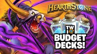 Budget Hearthstone Decks This Week! Dominate the Ladder!