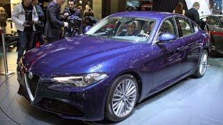 Alfa Romeo Giulia -  Premiere auf dem Genfer Autosalon 2016