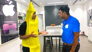 I went to Apple Store in Banana Dress!