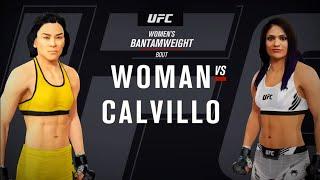 Bruce Lee woman vs. Cynthia Calvillo - EA Sports UFC 4