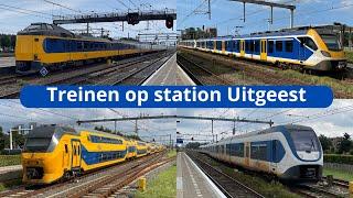 Treinen op station Uitgeest - 30 augustus 2024