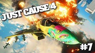 РЕАКТИВНЫЙ БОИНГ И НОВЫЙ САМОЛЕТ ПУЛЯ - ВЫЖИВАНИЕ В - Just Cause 4 #7