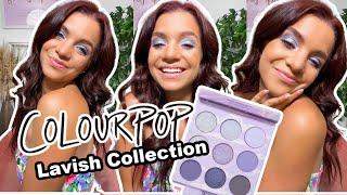 COLOURPOP LAV_ISH COLLECTION REVIEW + SWATCHES