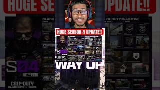 *NEW* SEASON 4 UPDATE COMING TO WARZONE!