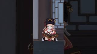 Zhongli goes to McDonalds