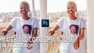 Skin Tone Correction, Matching And Color-grading In Photoshop | Frequency Separation Photoshop