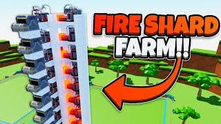 *NEW* BEST FIRE SHARD FARM!! | Block Tycoon ROBLOX