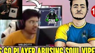 CS GO PLAYER - VELOCITY ABUSING SOUL VIPER ON LIVE STREAM |FULL CONTROVERSY EXPLAINED | MAMBA ANGRY