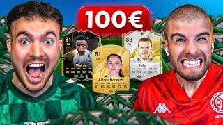 NEUER ACCOUNT! WER erreicht MEHR in 1 STUNDE mit 100€ in FC 25  (ACCOUNT BATTLE vs JULIAN )