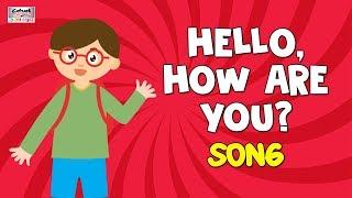 Hello How Are You? Song | Rhymes & Songs For Beginners | #catrackkidstv
