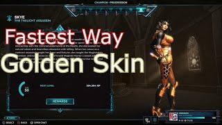 how to get Golden Skins Paladins fast 2022