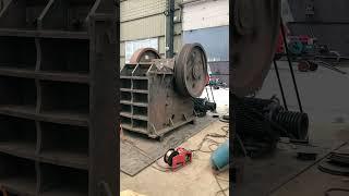 BTMA PE600x900 jaw crusher original sound start, factory tested tested for 8 hour. #crusher #machine