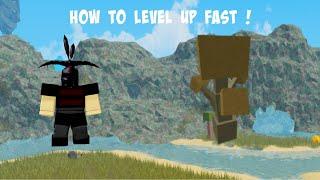 How to Level up Fast! (Roblox Booga Booga Reborn)