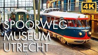 Spoorweg Museum (Railway Museum) Utrecht - [4K] Virtual Tour | Museum Travellers Guide