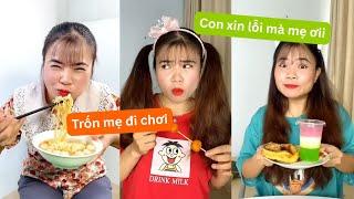 Tổng hợp video siêu hài hước vui nhộn, con em bị Ăn Đòn tét đít vì chốn mẹ đi chơi