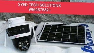 Trueview 4g solar camera Pan Tilt PTZ 360 Digree Auto Rotate Agriculture Best Cctv Camera 2024