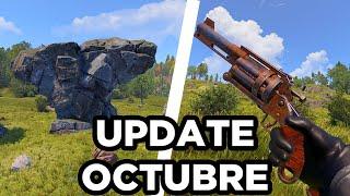 NUEVO REVOLVER | ️VUELVEN LAS ROCAS ️|RUST UPDATE OCTUBRE 2024