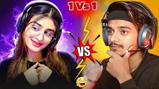 Girl Youtuber  vs C4 MAX YT 1 Vs 1 Challenge me | BGMI️SAMSUNG,A3,A5,A6,A7,J2,J5,J7,S5,S7,S9