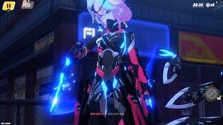 Honkai Impact 3rd Yae Sakura Neon Shade Costume & Pri arm For Sakuno Rondo