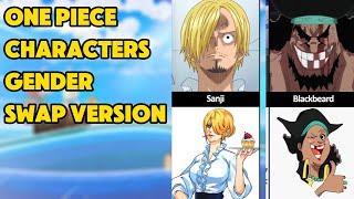 One Piece Characters Gender Swap Version