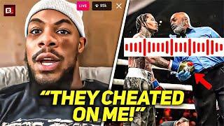 LEAKED AUDIO Of Gervonta Davis ARGUING With Refree During Lamont Roach Fight!