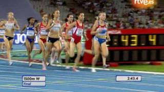 Nuria Fernández se lleva el oro en los 1.500m