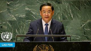  Lao People's Democratic Republic - Prime Minister Addresses UN General Debate, 79th Session