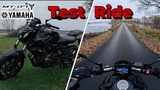 Yamaha MT-07 2024 Test Ride | GoPro POV Motorcycle Review