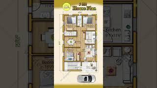 3BHK House in 30x50 Plot | Smart Layout + Porch Idea! #floorplan #vr-designs #instyle #houseplan