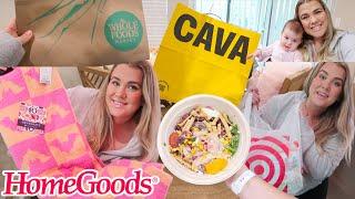 vlog: homegoods haul, pr packages, my new obsession & new gym!